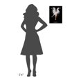 thumbnail image 4 of Global Gallery Pentony Bapauline 'Liquidize' Canvas Wall Art, 4 of 4