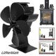 thumbnail image 1 of Fan Blade for Wood Burning Stove Hot Air Fireplace, 1 of 4