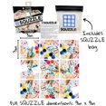 thumbnail image 2 of Juego de viaje Squzzle de 9 piezas Puzzle Fun Squared Games, 2 of 3