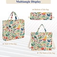 thumbnail image 6 of FORMRS Womens Corduroy Tote Bag Crossbody Shoulder Handbag with Pocket, Cartoon Animals, 6 of 7