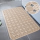 thumbnail image 4 of Alfombrilla de baño antideslizante | Alfombrilla impermeable para ducha con puntos de masaje | Alfombra de baño de plástico de secado rápido | Alfombrilla antideslizante de seguridad para bañera |, 4 of 6