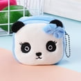 thumbnail image 6 of SPRING PARK Cute Plush Panda Animal Small Coin Purse Zipper Money Wallet Kids Birthday Gift, 6 of 7
