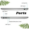 thumbnail image 5 of HP 2024 Newest 17.3" FHD Laptop,Intel Core i3-1215U,16GB RAM, 512GB SSD, Webcam, HDMI, Bluetooth, Wi-Fi,Windows 11 Pro in S ModeSilver, 5 of 5