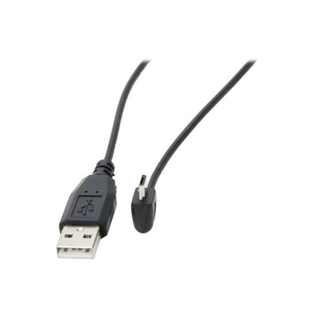 UPC: 0065030840996 | StarTech.com UUSBHAUB1RA Black USB to Right Angle MicroUSB Cable
