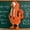 Orange, variant on RUINIXCW 7 Inch Back to School Goose Outfits Desk Duck Outfit Mini Porch Goose Outfit for Desktop Goose Figurine Desk Goose Clothes Funny Hooded Sweatshirt with Backpack Set (No Goose)