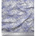 thumbnail image 1 of Soimoi Cotton Voile Fabric Dry Tree Print Sewing Fabric Yard 56 Inch Wide, 1 of 3