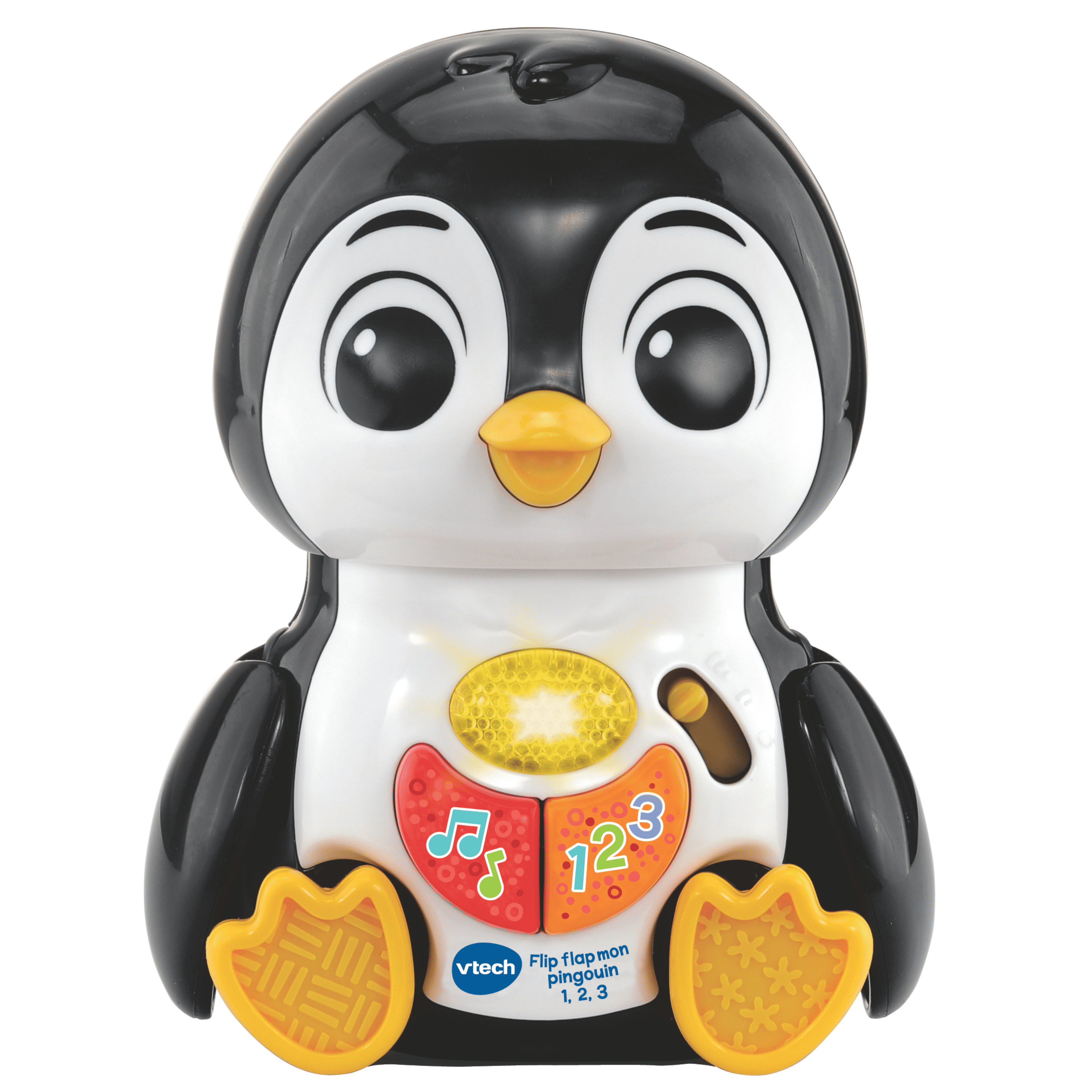 VTech Flap & Learn Penguin Counting Toy for Toddlers - French Version, 12-36 Months