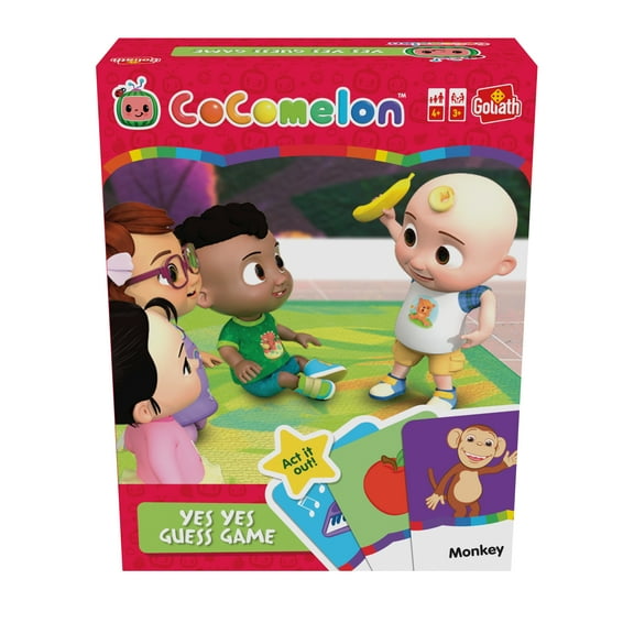 Goliath CoComelon Yes Yes Guess Game - Charades with CoComelon - No Reading Required