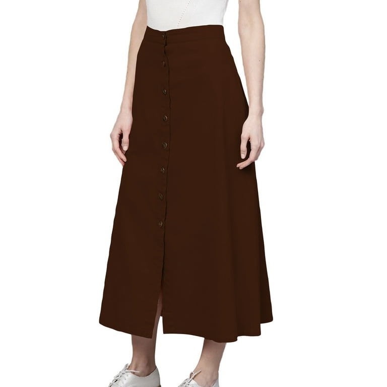 Cotton top skirt 4xl