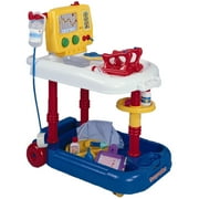 Children's Emergency Cart 20 Piece Play Set, Everything Needed to Pretend & Play an ER Doctor, Children Ages 3 Years & Up