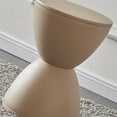 thumbnail image 4 of Tabouret Rond en Plastique Épais Coin Rond Forte Capacité de Charge Petit Tabouret Moderne pour la Maison, 4 of 5