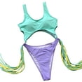 thumbnail image 2 of Travelwant Swimsuits Bathing Suits Women Sexy Monokini Cut Out Bikini One Piece Cheeky Swimwear, 2 of 7
