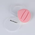 thumbnail image 5 of BeeAngel Pink Makeup Puff With Case, Single Reusable Cosmetic Sponge For Foundation Loose Powder, Soft Triangle Face Blender With Travel-Ready Storage Box, 5 of 6