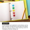 thumbnail image 6 of Star Stickers 1 Inch 1 Roll DIY Adhesive PVC Labels Notes, Greeting Cards, Gift Boxes, 500 Count/Roll Yellow, 6 of 6