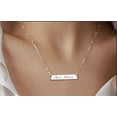 thumbnail image 2 of Personalized Bar Necklace, 2 of 3