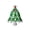 Christmas Tree 4, variant on ROSIANNA 925 Sterling Silver Charm for Bracelets Witch Broom Wizard Halloween Charm Women Bracelet Charm