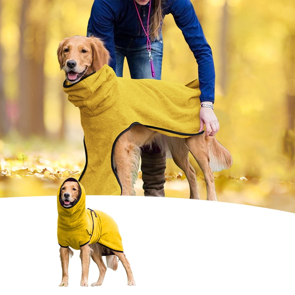 Destyer Pet Vest Coat Safe And Breathable Dog Clothes For Winter Quick drying Cotton Dog Bathrobe Towel Dog Walking Odorless Purple S 1Set Walmart