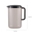 thumbnail image 6 of 2200ml Plastic Juice Pitcher with Lid Water Jug Iced Tea Lemonade Beverage Jar Milk Carafe Water Pitcher, 6 of 11