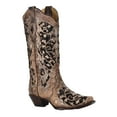 thumbnail image 2 of Corral Boots Womens Sequin Tooled Inlay Snip Toe Cowboy  Mid Calf Dress Boo, 2 of 4
