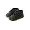 thumbnail image 1 of Mialoley Baby Walking Shoes, Non-Slip Sole Solid Color/Color Block Crib Shoes, 1 of 6