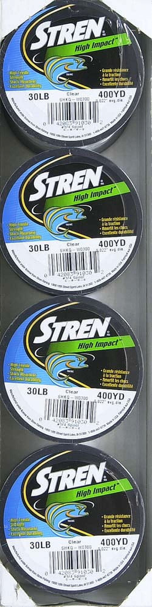Stren High Impact Monofilament 1/4lb Spools