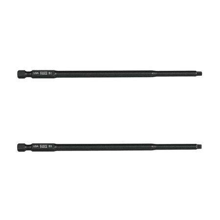 

Klein Tools 32236 #1 & #3 x 6 Square Power Driver Set 2 Piece
