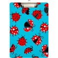 thumbnail image 2 of FMSHPON Ladybugs Clipboard Hardboard Wood Nursing Clip Board and Pull for Standard A4 Letter 13x9 inches, 2 of 7