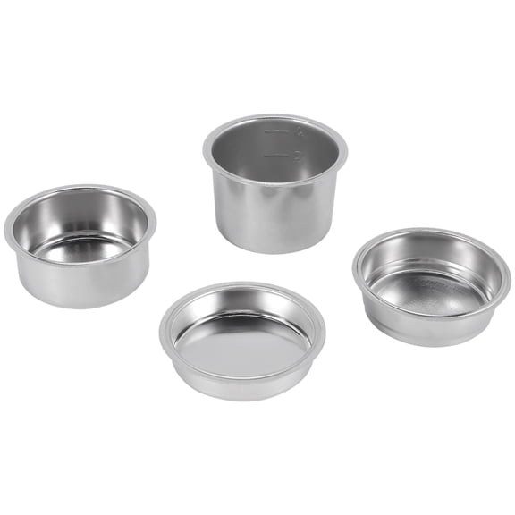 4PCS 51mm Coffee Filter Replacement Basket for Bottomless Portafilter Espresso Machine Parts