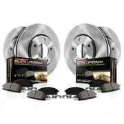 Power Stop Stock Replacement Brake Pad and Rotor Kit KOE8005