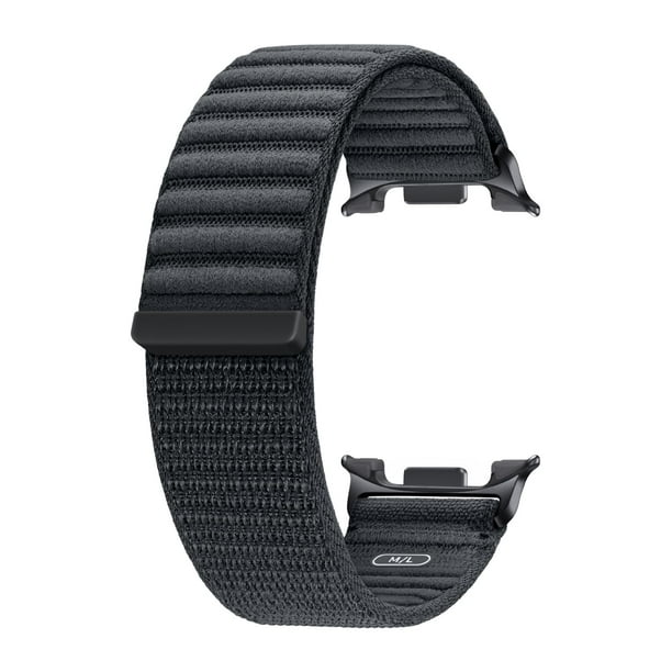 Correa de reloj Samsung Galaxy Watch Serie 8 de tela M/L Grafito