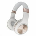 thumbnail image 2 of Serenity Stereo Wireless Headphones With Microphone, White With Rose Gold Accents | Bundle of 5 Each, 2 of 6