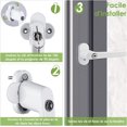thumbnail image 5 of 4 manijas de ventana de aluminio con cerradura longitud de barra 35 mm con 8 llaves esquí esquí Gafas de esquí, 5 of 5