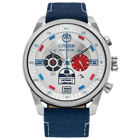 Citizen Men's Eco-Drive Star Wars R2-D2 Chronograph Watch - CA4219-03W