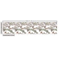 thumbnail image 2 of Fishes Fabric by the Yard, Watercolor Common Carp Perch and Bass Freshwater Animals Themed Seafood Drawing, Decorative Upholstery Fabric for Sofas and Home Accents, 5 Yards, Multicolor by Ambesonne, 2 of 4