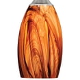 thumbnail image 4 of Vaxcel International P0178 Milano Feu Fumé Verre Mini Pendentif - Finition Nickel Satiné, 4 of 5