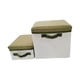 thumbnail image 3 of Escaleras para perros con almacenamiento, escalera para mascotas para cama alta, escaleras extra anchas para mascotas, escalones plegables para gatos, 2 niveles, 3 of 9