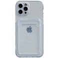 thumbnail image 1 of Funda de teléfono para iPhone, carcasa de silicona suave con tarjetero para modelos 7, 8, 14 Plus, 11, 12, 13, 14 Pro Max, XS, XR, 6s Plus, 1 of 4