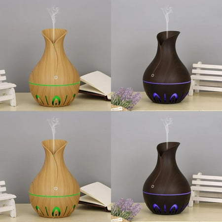 

Ultimate Compact Wooden Grain USB Air Humidifier: Tranquil Aromatherapy Essential Oil Diffuser for Refreshing Maximum Relaxation Cool Mist Maker with Tranquil LED Lights - 130ML Capacity