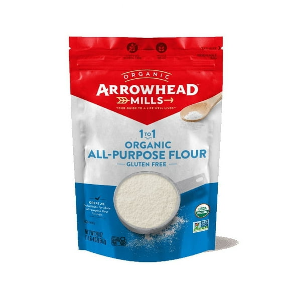 Arrowhead Mills Organic All Purpose Flour Gluten Free 20 oz Pack of 4