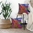 thumbnail image 5 of LALILO Throw Pillow Covers Colorful Landscape Scenery Hill Slope Cushion Cover 18" x 18", 2 Pack, 5 of 6