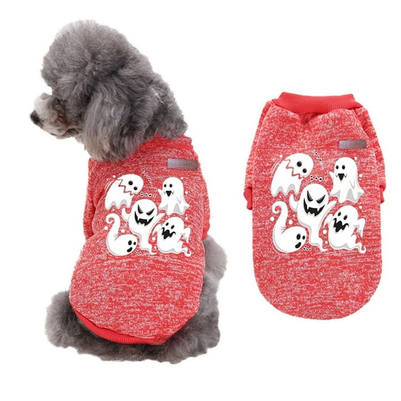 Apmemiss Clearance Dog Shirts, Dog Clothes for Medium Dogs Girl Boy,Printed Puppy Shirts Cute Funny Printed Puppy Shirts Breathable T Shirts Outfits Dog Sweatshirt Clothing Dog Christmas Gifts