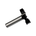 thumbnail image 3 of TFixol KKmoon 1Pc 3 teeth T-Slot Router Bit 12mm Shank Milling Straight Edge Cutting Slotting Milling Cutter for Woodworking, 3 of 4