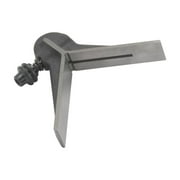 Center Head For 12"/300Mm And Larger Combination Squares, Combination Sets And Bevel Protractors - Black Wrinkle-Finished, Cast Iron Steel Center Head - C11-1224