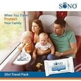 thumbnail image 2 of SONO Disinfecting Travel Wipes Pack of 3, 2 of 2