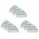 thumbnail image 1 of Almohadillas de Repuesto para Mopa una Vapor 9 Piezas PañO Triangular Lavable Limpieza de Suelo Mopa de Microfibra Almohadilla para la Cabeza Accesorios para Mopa una Vapor, 1 of 5
