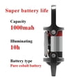 thumbnail image 3 of Sonducket Antorcha con llavero Antorchas de bolsillo superbrillantes de metal Led que combinan linterna y llavero en Estufas de camping negro plateado, 3 of 6
