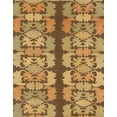 thumbnail image 1 of Ahgly Company Indoor Rectangle Abstract Yellow Abstract Area Rugs, 6' x 9', 1 of 6