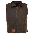 thumbnail image 2 of Outback Trading Men's Sawbuck Full-Zip Oilskin Western, Bronze, Small, 2 of 4