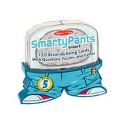 Melissa & Doug Smarty Pants 5th Grade Card Set - 120 Educational, Brain-Building Questions, Puzzles, and Games