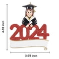 thumbnail image 3 of Maxora Personalized Ornament Customized Christmas Ornament Graduate Girl Free Customize, 3 of 7